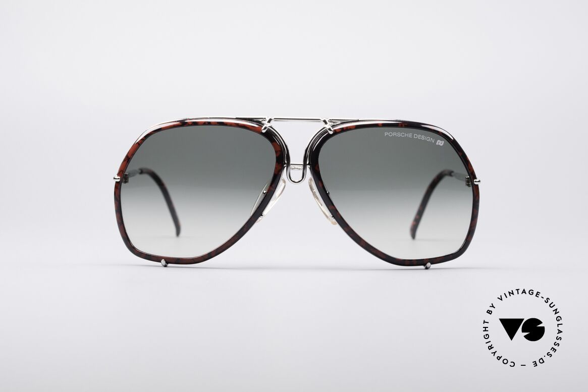 Porsche 5637 Original 80er No Retro Brille, sportliche, originelle PORSCHE CARRERA Sonnenbrille, Passend für Herren