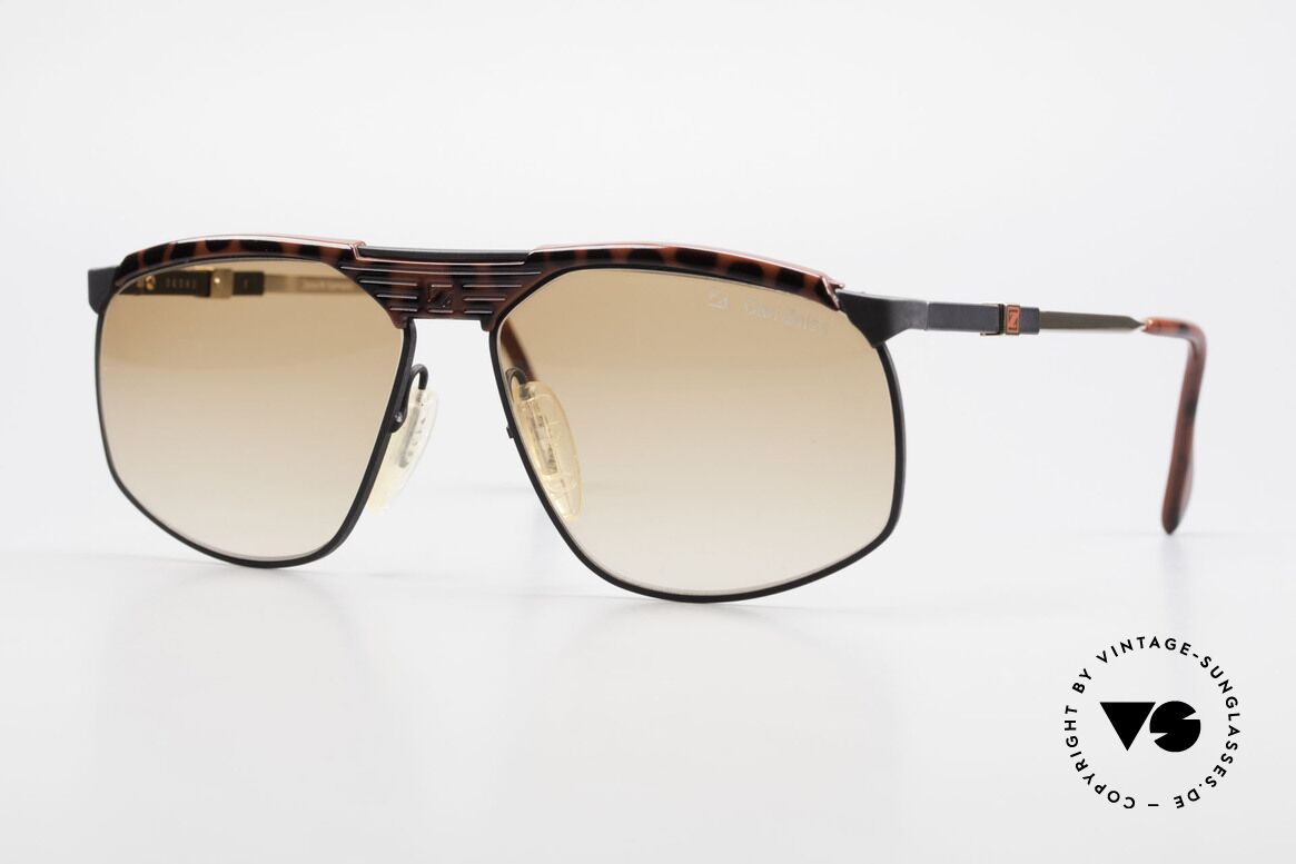 Zeiss 9926 Auswechselbare Bügel 1980er, 80er Original-Sonnenbrille mit toller Funktionalität, Passend für Herren