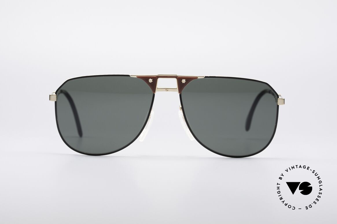 Zeiss 9928 Verstellbare Bügellänge, enorm hochwertige vintage Sonnenbrille von ZEISS, Passend für Herren