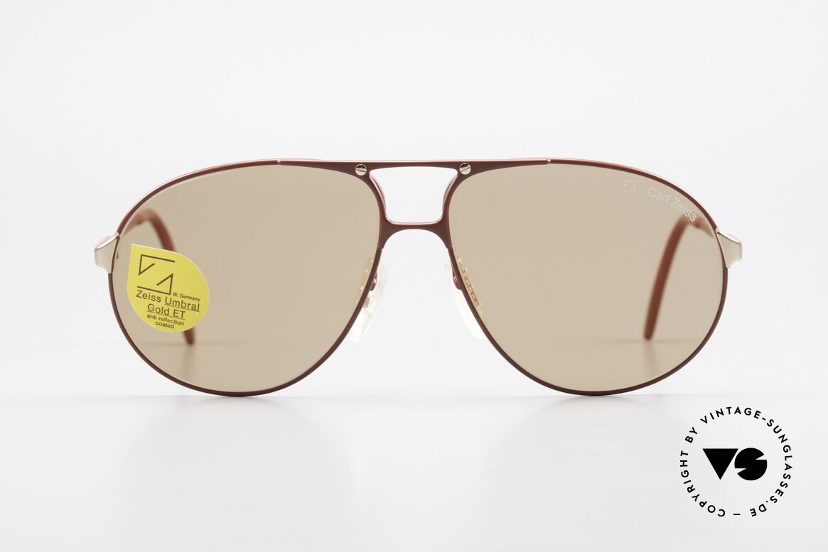 Zeiss 9289 Umbral Qualität Sonnenbrille, herausragende 1980er Jahre vintage Brille von Zeiss, Passend für Herren