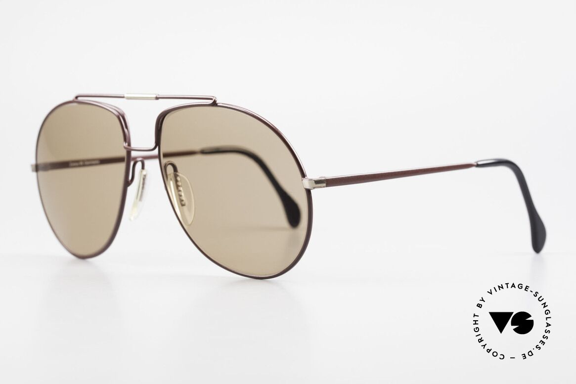 Zeiss 9369 80er Brille Mit Mineralglas, Premium UMBRAL-Mineralgläser (für 100% UV Schutz), Passend für Herren
