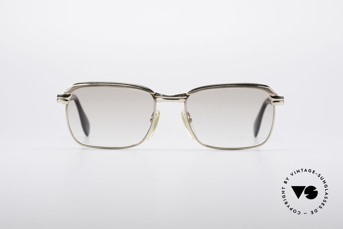 Metzler GF 60er Jahre Golddoublé Brile, antike Metzler Brille aus den 60er Jahren, Gold-Filled!, Passend für Herren
