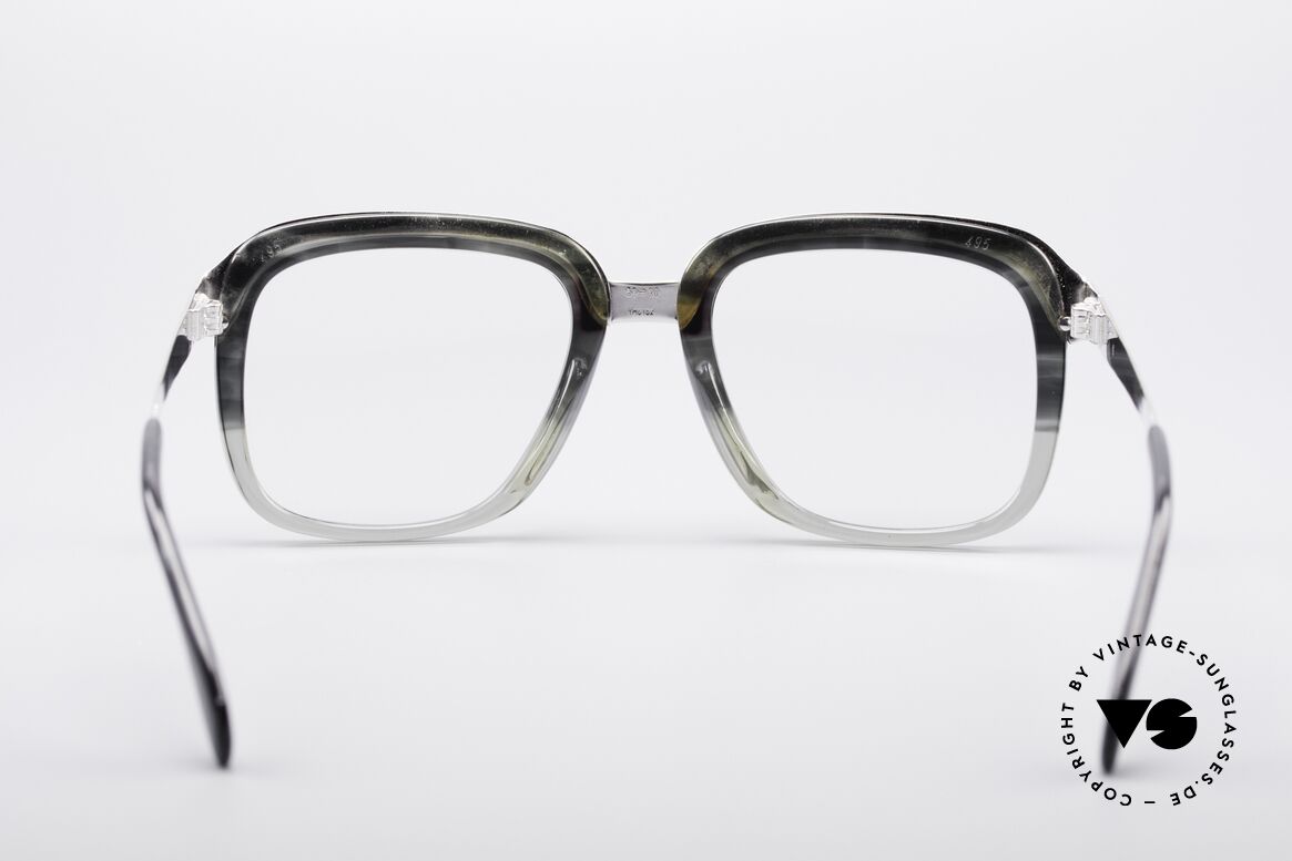 Metzler 495 70er Jahre Brille Golddoublé, Design als Vorläufer der legendären HipHop 'Cazal 616', Passend für Herren