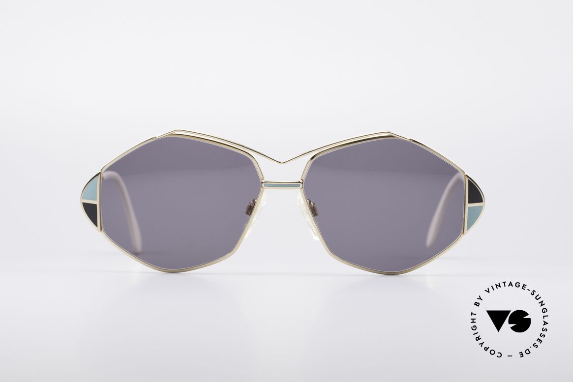 Cazal 233 80er Vintage West Germany, außergewöhnliche Cazal Sonnenbrille von 1989, Passend für Damen