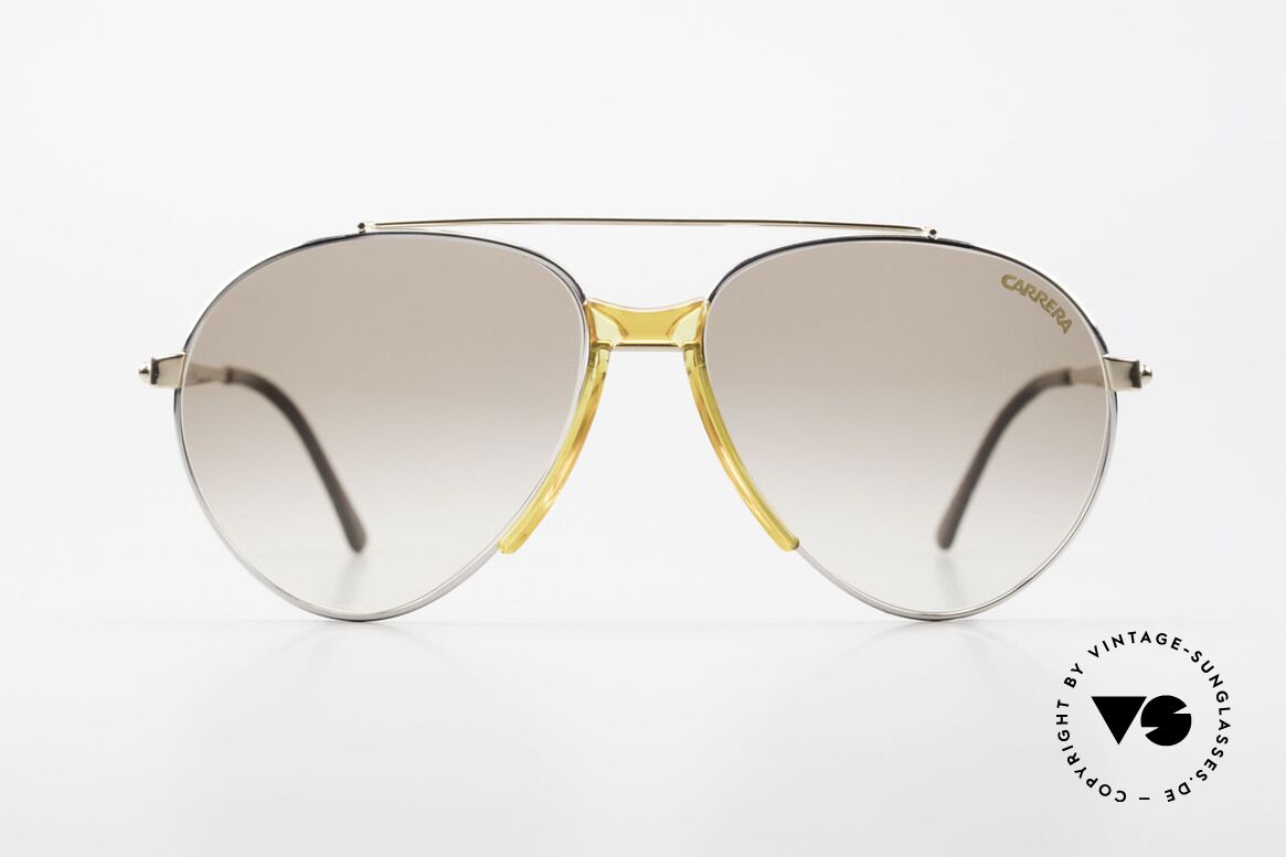 Boeing 5734 Rare 80er Pilotensonnenbrille, 'The Boeing Collection by Carrera' in M-Größe 58/15, Passend für Herren und Damen