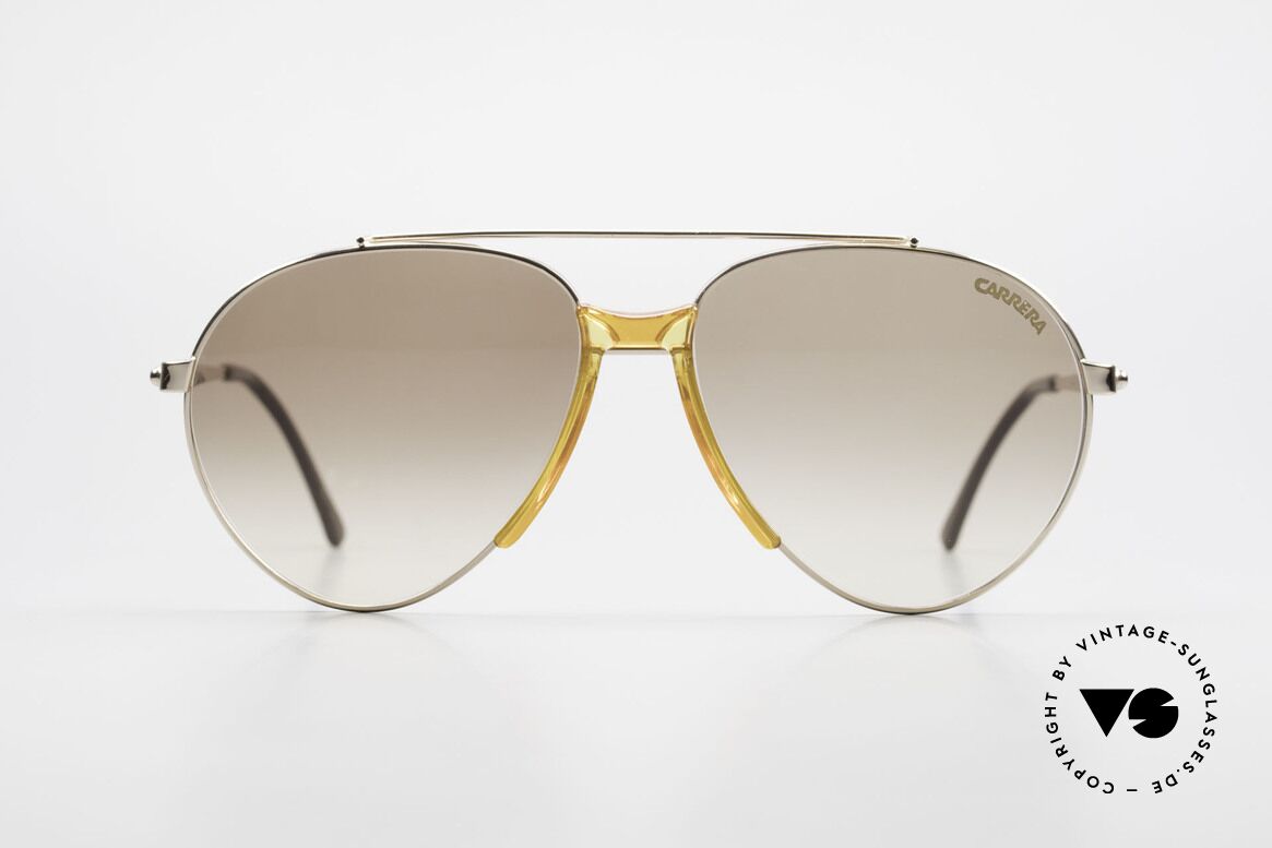 Boeing 5734 Alte Brille Pilotenbrille 80er, 'The Boeing Collection by Carrera' in M-Größe 58/15, Passend für Herren und Damen