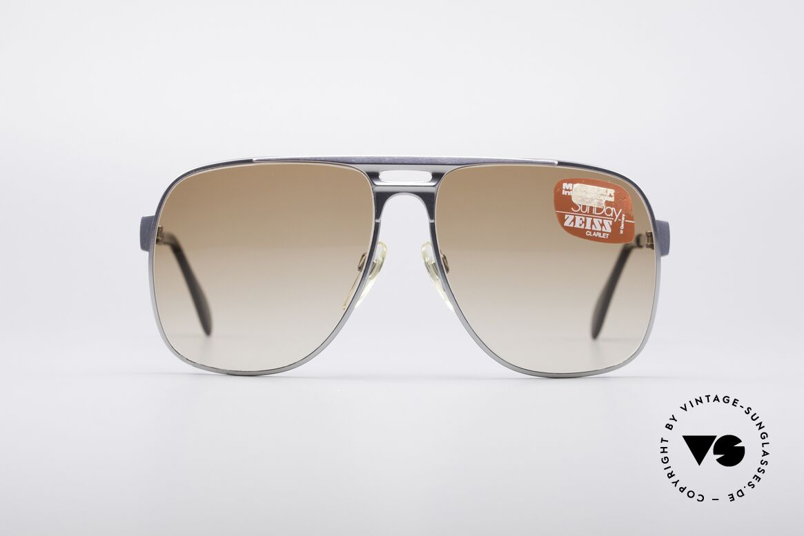 Metzler 2970 80er Old School Brille, original METZLER vintage Sonnenbrille von 1980/81, Passend für Herren