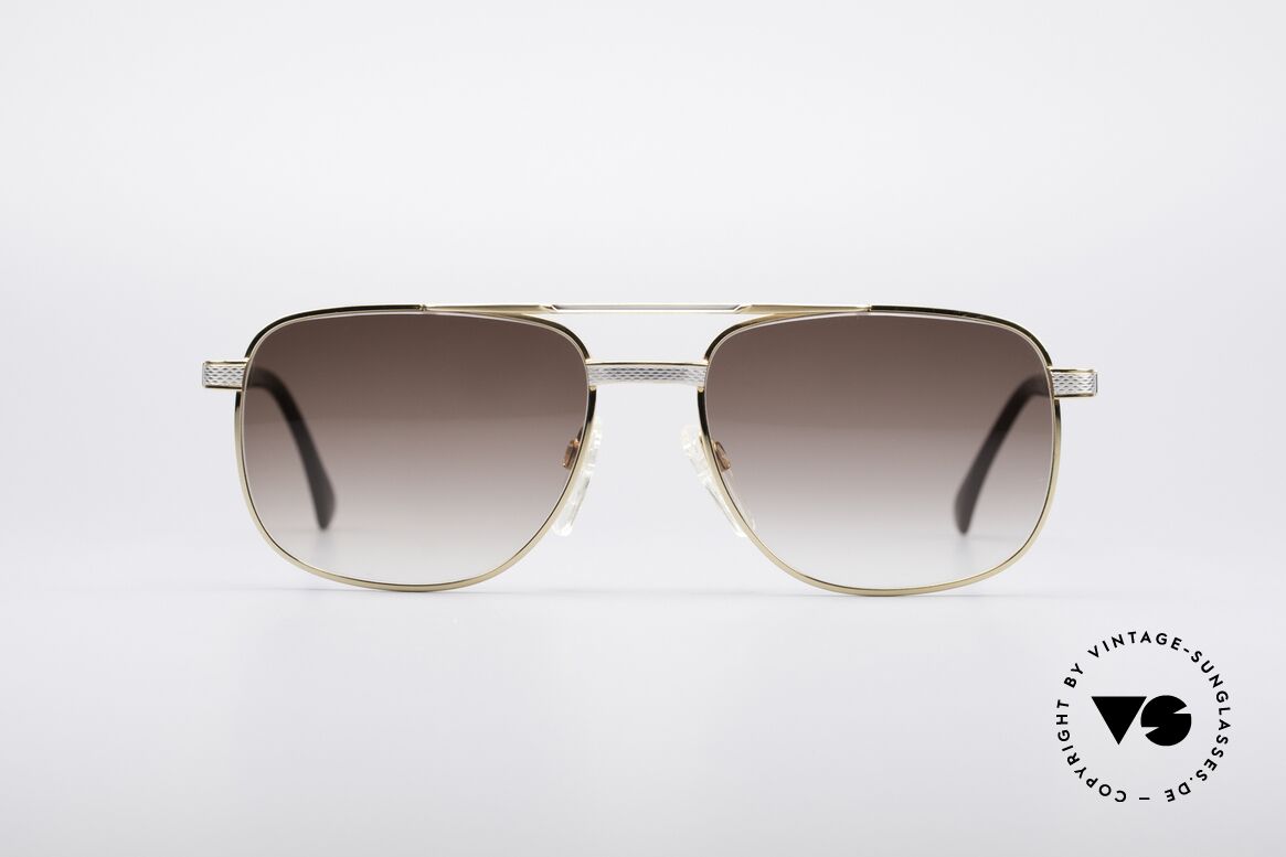 Metzler 7529 80er Titan Luxusbrille, äußerst elegante 80er Metzler Herren-Sonnenbrille, Passend für Herren