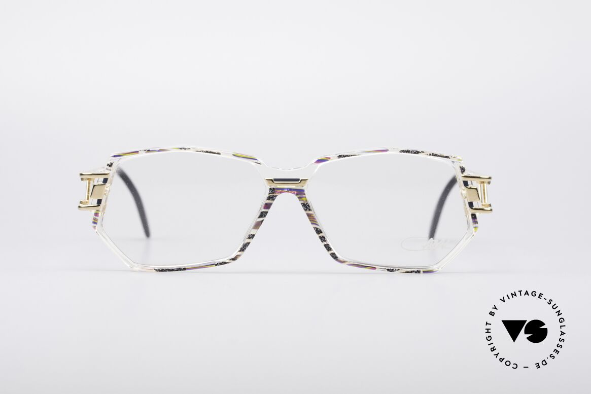 Cazal 359 90er HipHop Style Brille, vintage Cazal Designer-Brille in Medium Größe 56-12, Passend für Damen