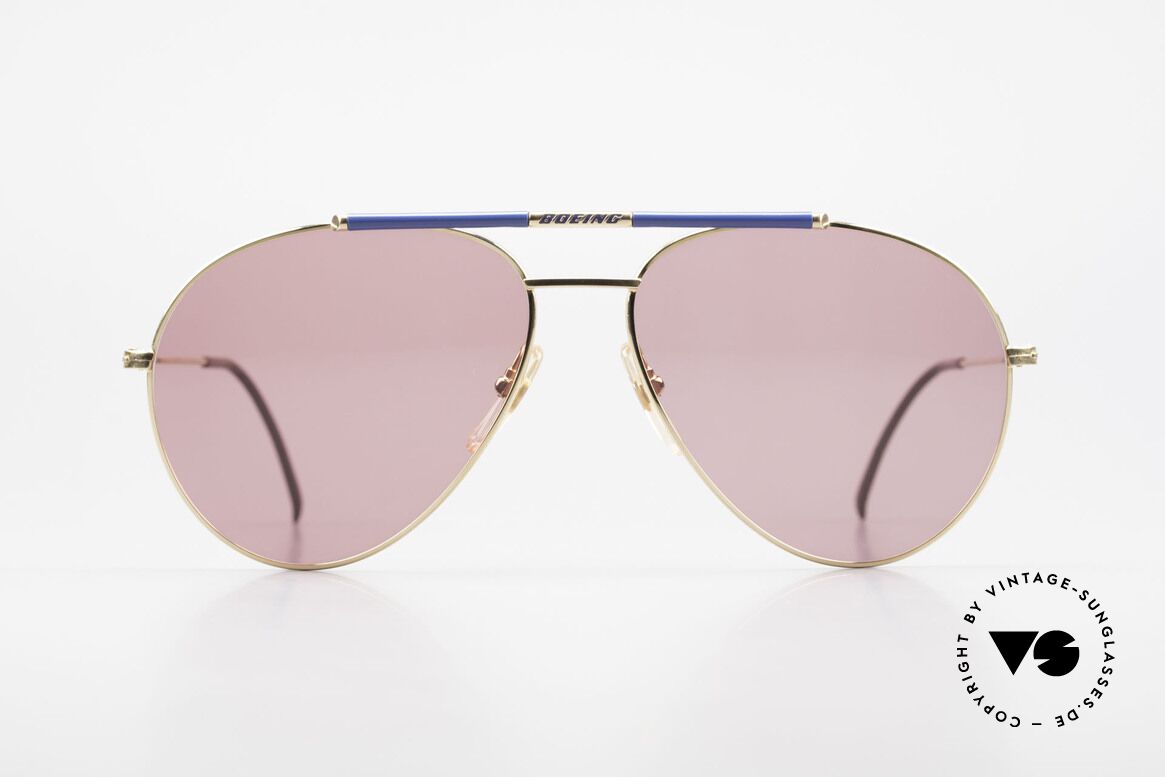 Boeing 5706 80er Piloten Sonnenbrille XL, die legendäre 'The BOEING Collection by Carrera', Passend für Herren