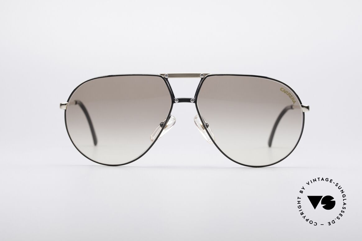 Carrera 5326 - L 80er Herren Sonnenbrille, vintage Sonnenbrille von Carrera mit Doppelsteg, Passend für Herren