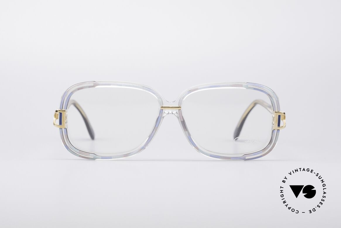 Cazal 320 80er West Germany Brille, ausgefallene, frische Cazal Designerbrille der 80er, Passend für Damen