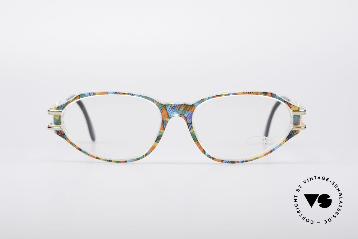 Cazal 356 90er Vintage Designerbrille, ausgefallenes CAZAL Brillendesign von circa 1992/1993, Passend für Damen
