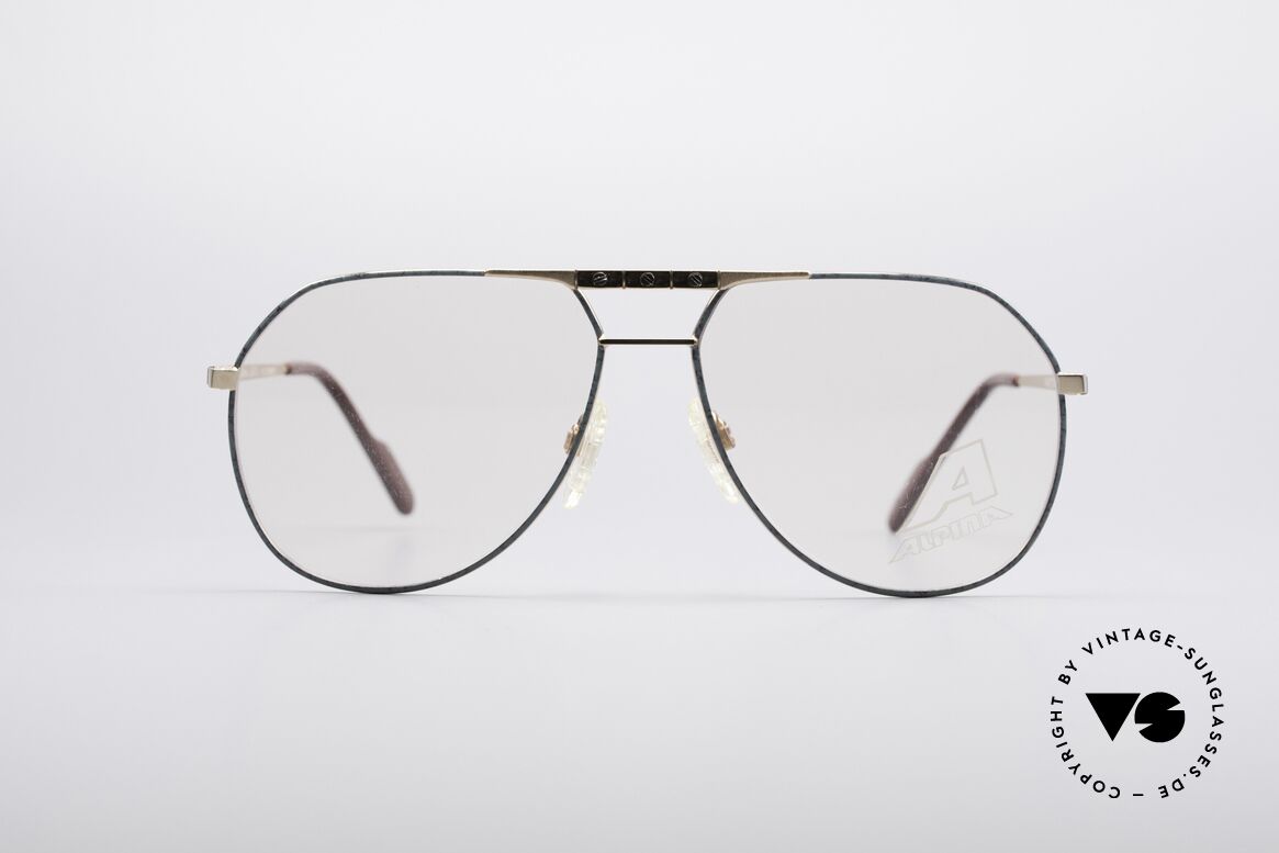 Alpina FM27 Alte Vintage Pilotenbrille, klassische vintage ALPINA Pilotenbrillen-Form, Passend für Herren