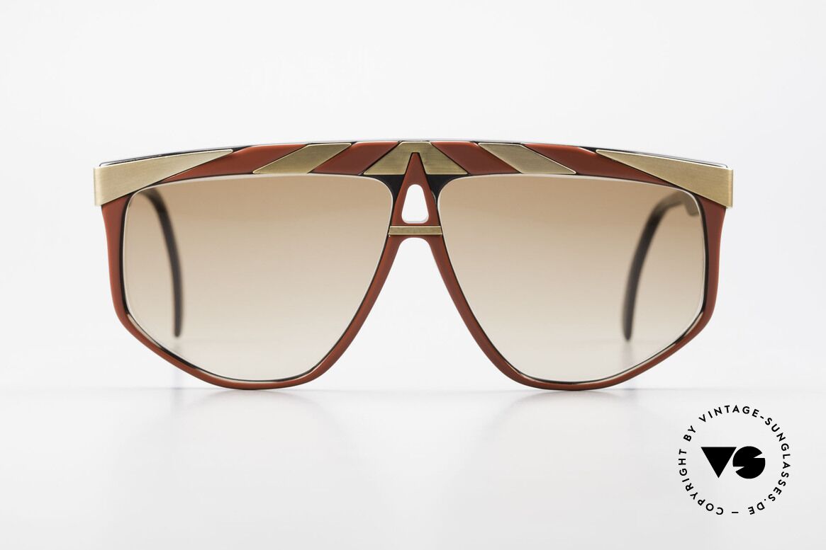 Alpina G82 Vintage Sonnenbrille 80er, außergewöhnliches Brillendesign in Farbe und Form, Passend für Herren und Damen