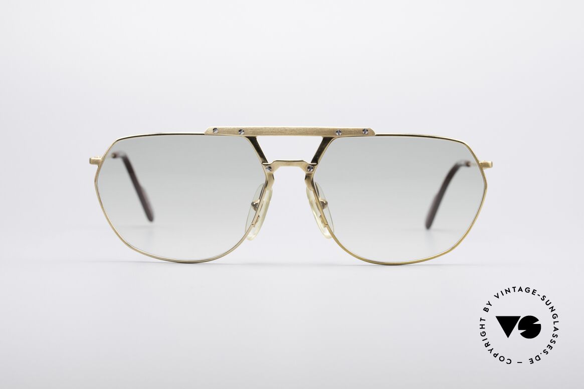 Alpina FM52 Klassische Vintage Brille, klassische vintage Herren-Sonnenbrille von Alpina, Passend für Herren