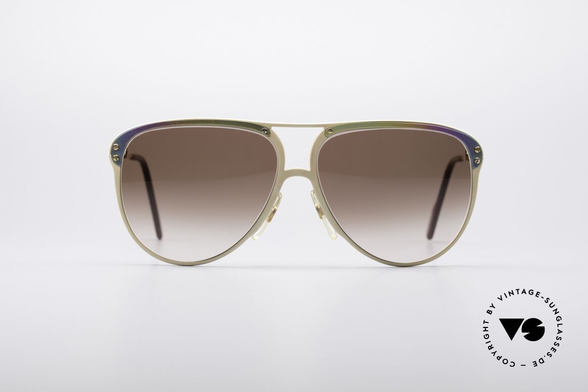 Alpina M3 Titanium Vintage Brille, vintage 80er Jahre Designersonnenbrille von ALPINA, Passend für Damen