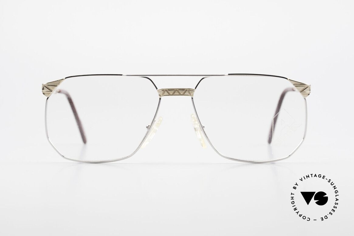 Alpina FM34 80er Designer Brille No Retro, hochwertige Alpina Brillenfassung von ca. 1988, Passend für Herren