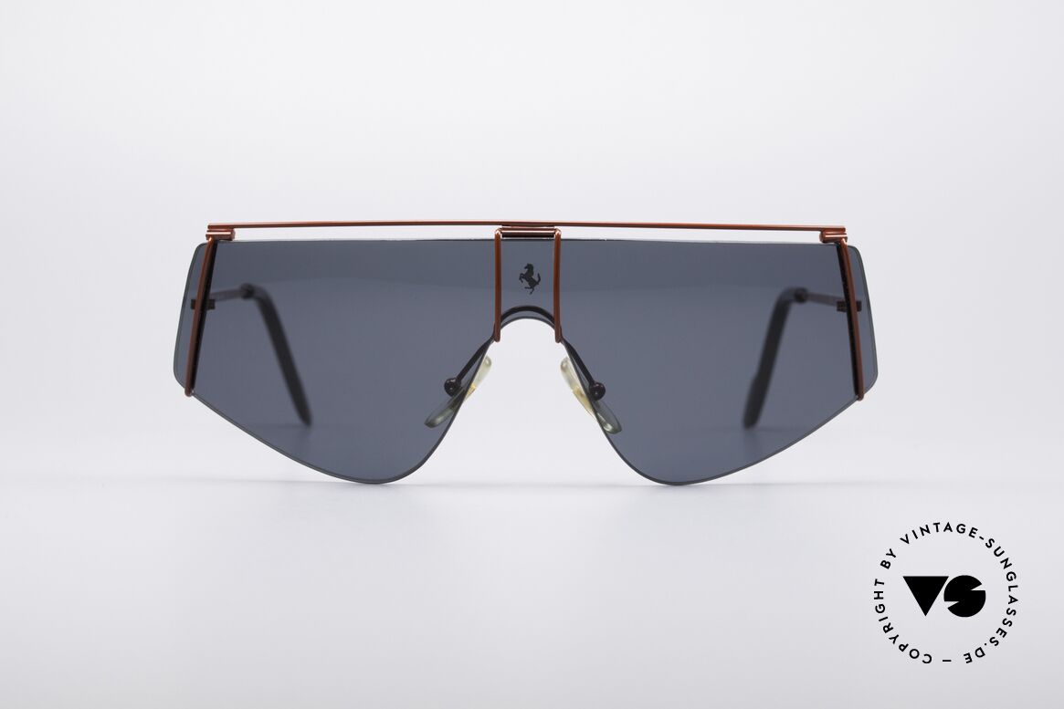 Ferrari F15 Luxus Sport Sonnenbrille, 90er Luxus Sport-Sonnenbrille von Ferrari, Passend für Herren