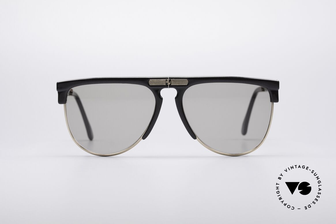 Ferrari F27 Carbonio Faltsonnenbrille, luxuriöse Ferrari Falt-Sonnenbrille aus den 80ern, Passend für Herren