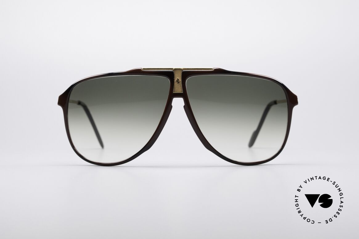 Ferrari F38 XLarge Karbon Sonnenbrille, sehr maskuline vintage Sonnenbrille von FERRARI, Passend für Herren