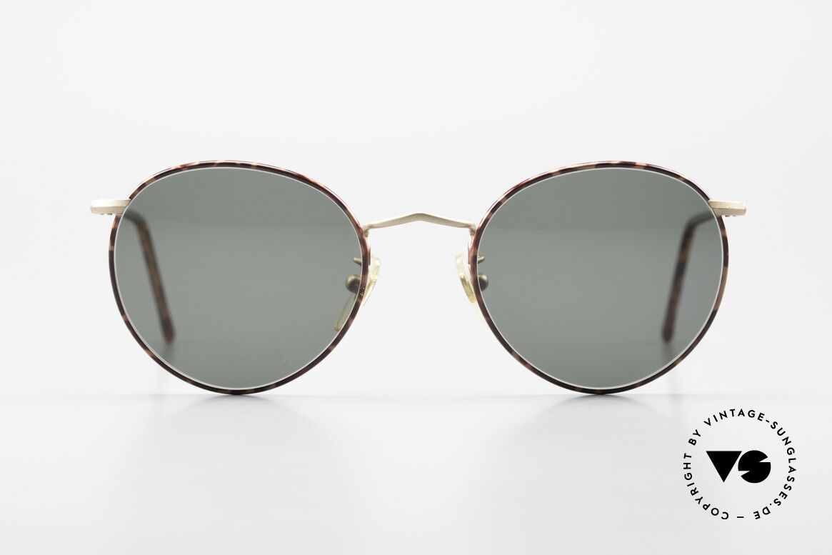 Giorgio Armani 186 Vintage Sonnenbrille Panto, "klassischer" geht's nicht (weltbekannte Panto-Form), Passend für Herren