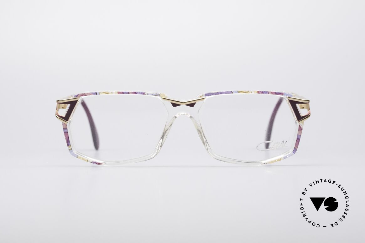 Cazal 371 No Retro Brille Echt Vintage, interessante Cazal vintage Brille aus den 1990er Jahren, Passend für Damen