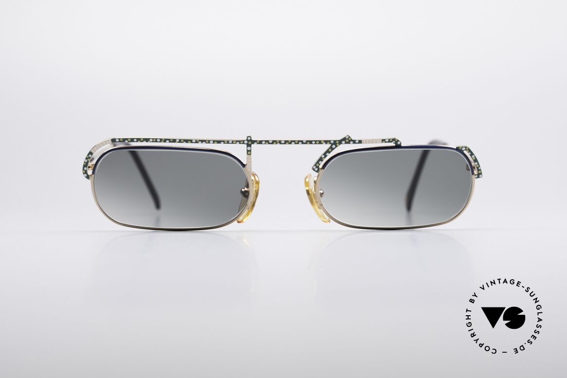 Casanova LC29 Kunstvolle 80er Vintage Brille, fantastische Casanova 80er Vintage Sonnenbrille, Passend für Herren und Damen