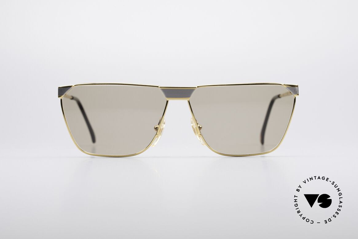 Casanova MC2 24KT Goldplattierte Fassung, italienische 1980er Vintage-Sonnenbrille von Casanova, Passend für Herren