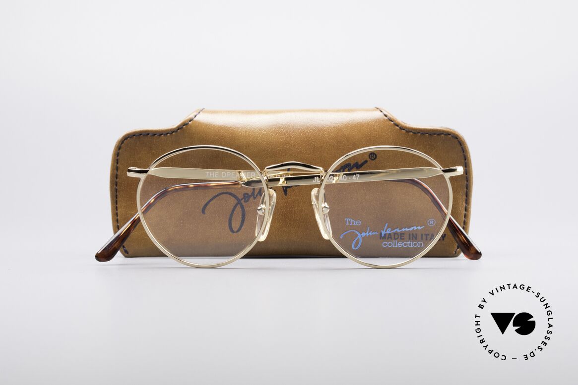 John Lennon - The Dreamer Extra Kleine Vintage Brille, KEINE RETRO-FASSUNG, sondern ein altes Original, Passend für Herren und Damen