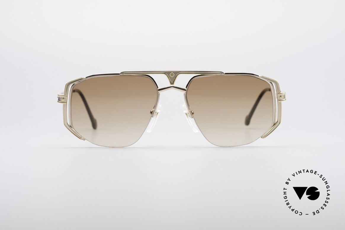 MCM München 5 Titanium Sonnenbrille, MCM Herren-Designersonnenbrille aus den 90ern, Passend für Herren