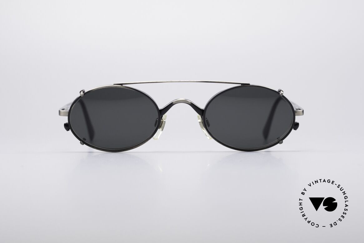 Giorgio Armani 122 Clip On Sonnenbrille, zeitlose Giorgio ARMANI vintage Designer-Sonnenbrille, Passend für Herren und Damen