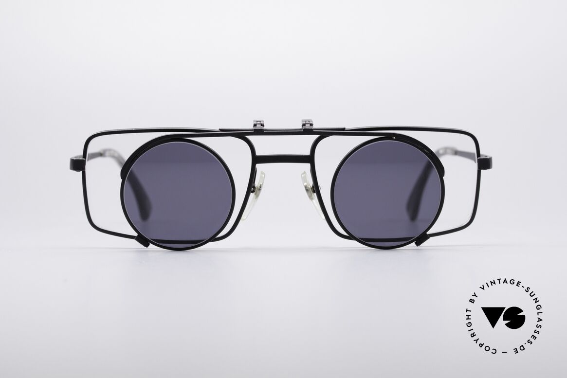 Alain Mikli 5667 / 011 Sonnenclip Brille, spektakuläre Designersonnenbrille von Alain Mikli, Passend für Herren