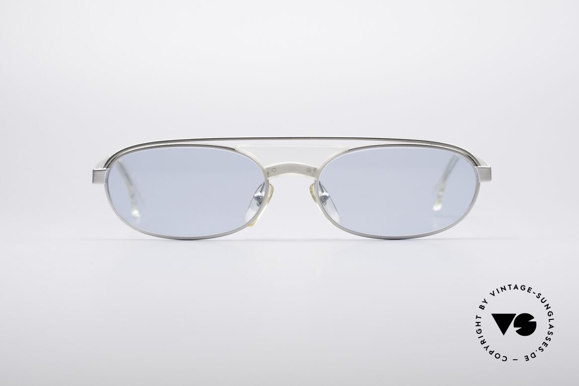 Alain Mikli 637 / 0906 Extra Breite Fassung, 1980er Jahre Sonnenbrille aus der Modestadt Paris, Passend für Herren