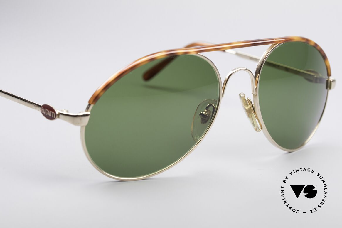 Bugatti 65986 80er Herren Sonnenbrille, ungetragen (wie alle unsere vintage BUGATTIS), Passend für Herren