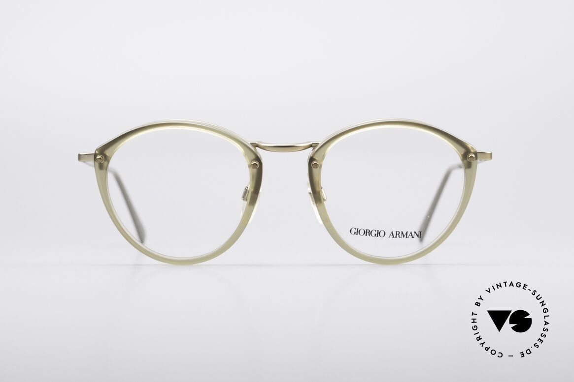 Giorgio Armani 354 80er Designer Fassung, vintage GIORGIO ARMANI Designer-Fassung der 1980er, Passend für Herren und Damen