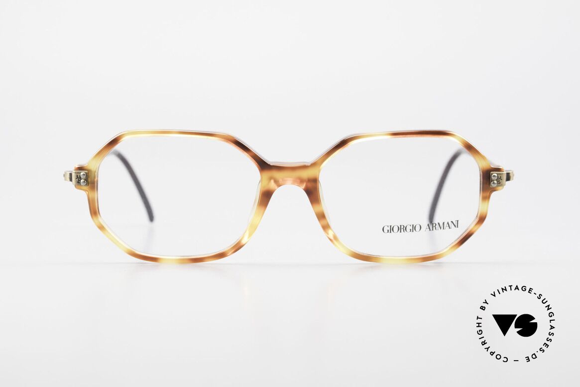 Giorgio Armani 349 No Retro Brille Vintage Brille, feines & sehr leichtes Gestell in dezenter Kolorierung, Passend für Herren und Damen
