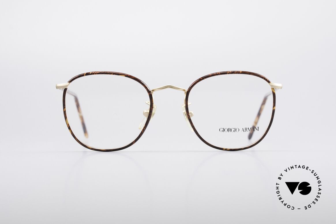 Giorgio Armani 141 Eckige Panto Fassung, zeitlose GIORGIO Armani vintage Designer-Fassung, Passend für Herren