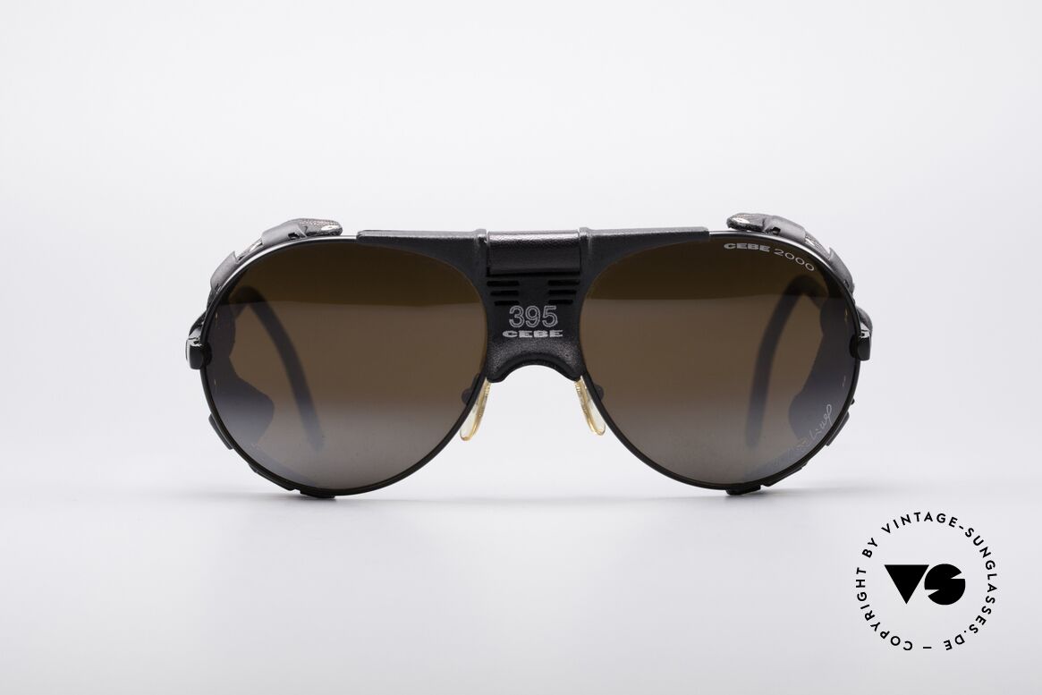 Cebe 395 Walter Cecchinel Sportbrille, vintage Cebe Sportbrille für extreme Wetterbedingungen, Passend für Herren und Damen