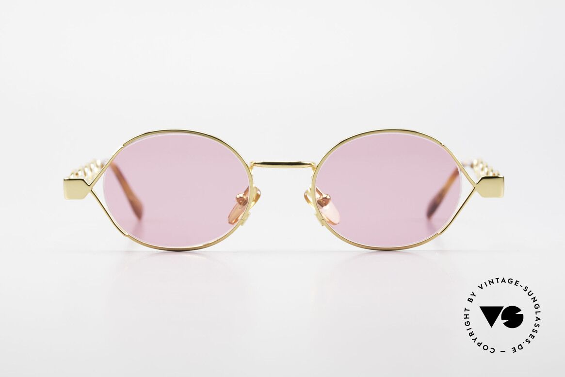 Moschino MM334 Designer Damen Brille Pink, bezaubernde pinke Moschino vintage Sonnenbrille, Passend für Damen