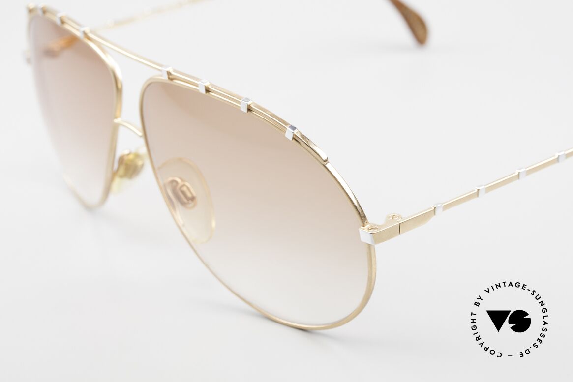 Zollitsch Marquise Seltene Vintage Brille 90er, leicht getönte Sonnen-Gläser (auch abends tragbar), Passend für Herren