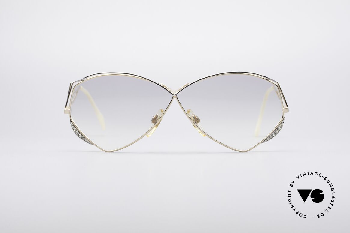 Zollitsch Navette Prinzessin Sonnenbrille, außergewöhnliche vintage Sonnenbrille von Zollitsch, Passend für Damen