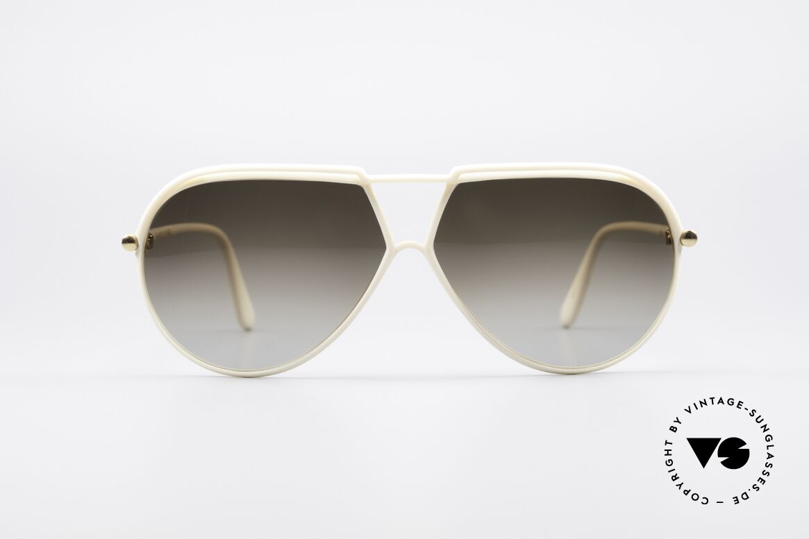 Yves Saint Laurent 8129 Y17 70er Designer Brille, schlichte 70er Sonnenbrille von Yves Saint Laurent, Passend für Herren und Damen