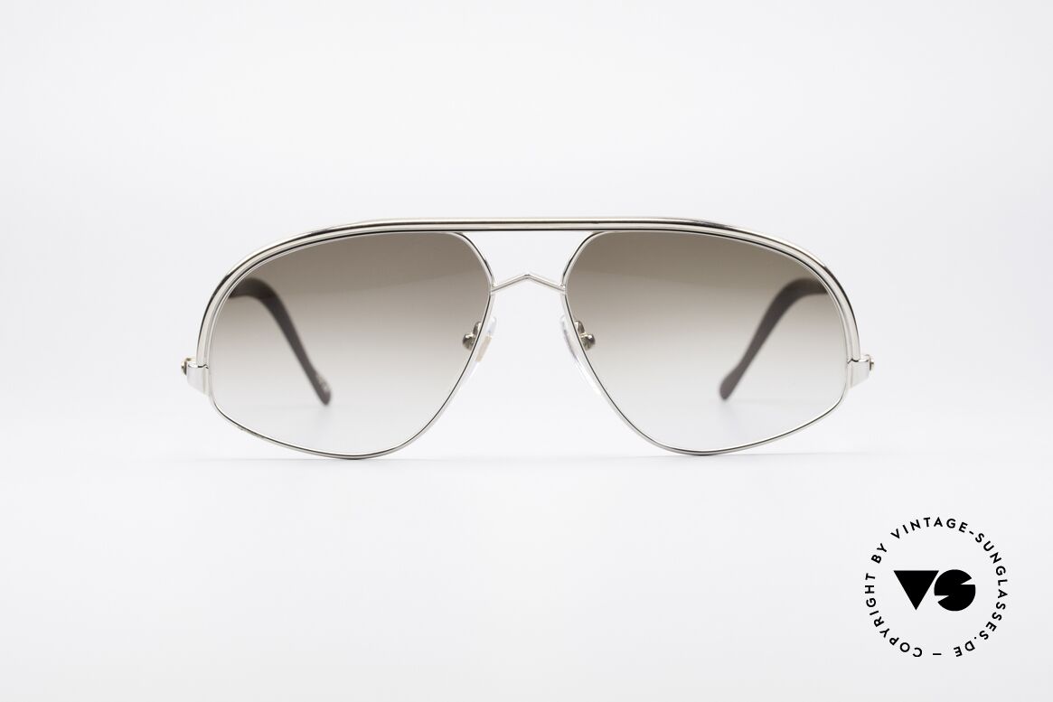 Colani 15-703 Schwungvolle Titan Fassung, futuristisches LUIGI COLANI Design der 1980er Jahre, Passend für Herren