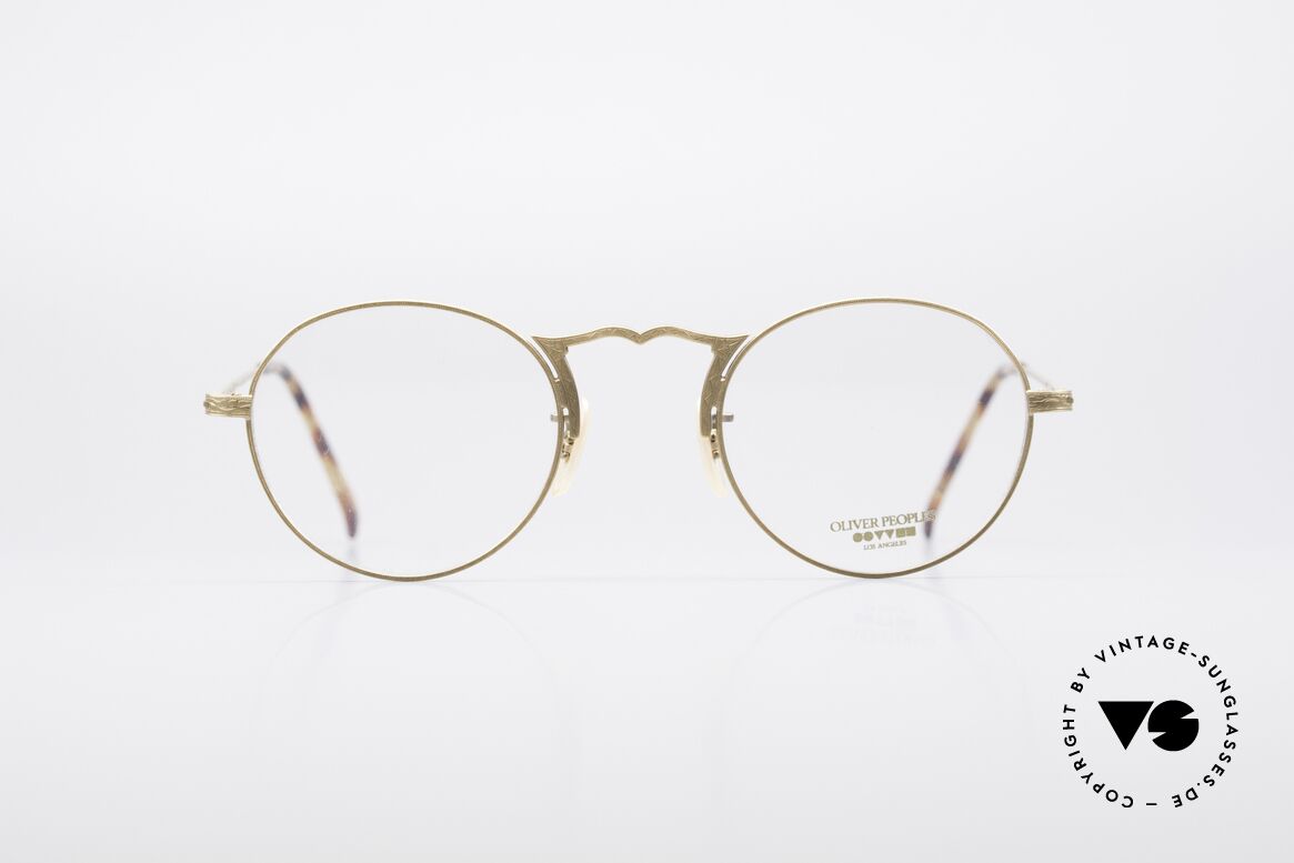Oliver Peoples OP7G Feine Vintage Brillenfassung, vintage Oliver Peoples Brillenfassung der frühen 90er, Passend für Herren und Damen