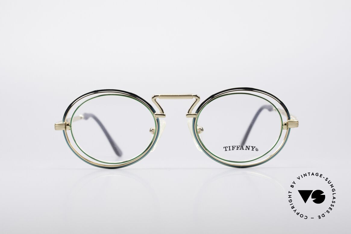 Tiffany T17 Vintage Juwelier Brille, fantastische Tiffany Vintage Designer-Brille; Mod. T17, Passend für Damen