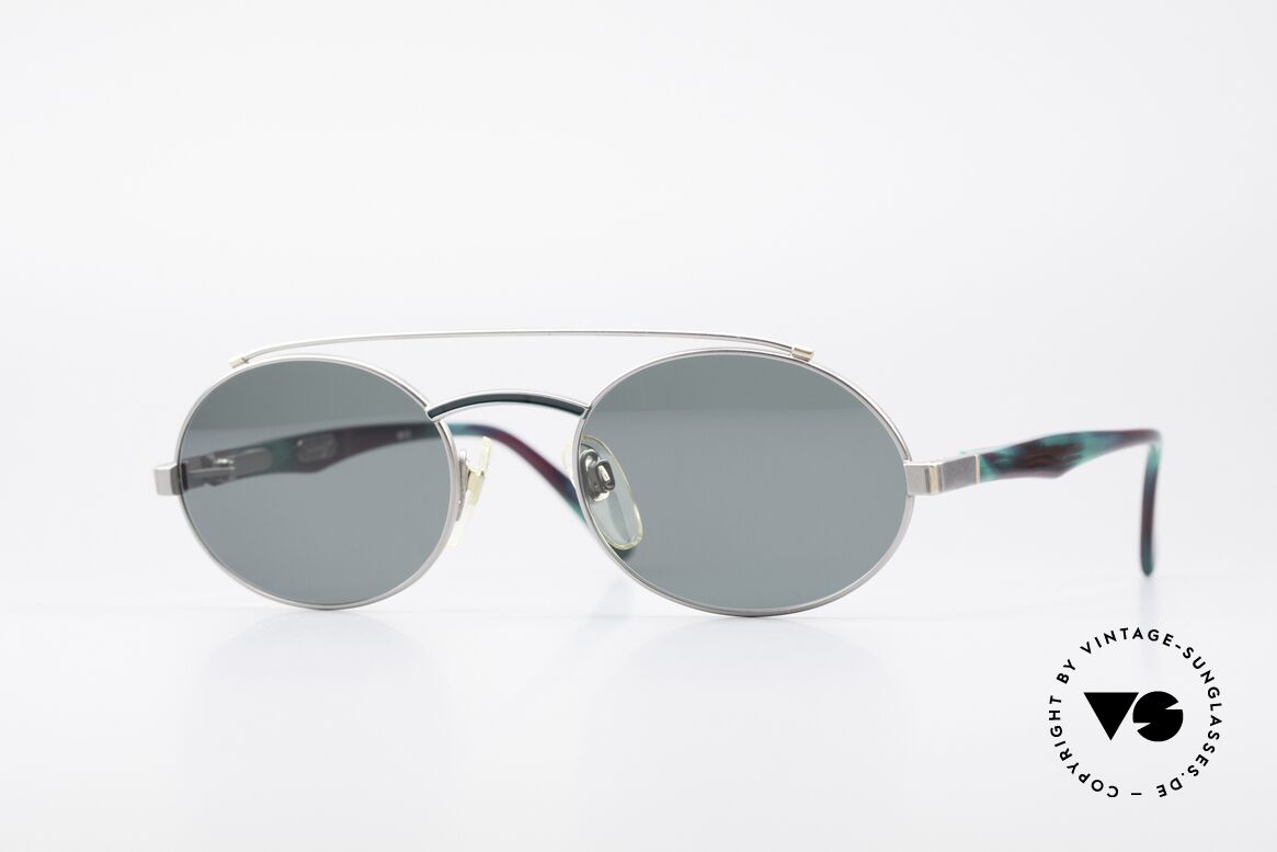 Davidoff 305 Ovale Vintage Herrenbrille, edle vintage 1990er Herren-Sonnenbrille von DAVIDOFF, Passend für Herren
