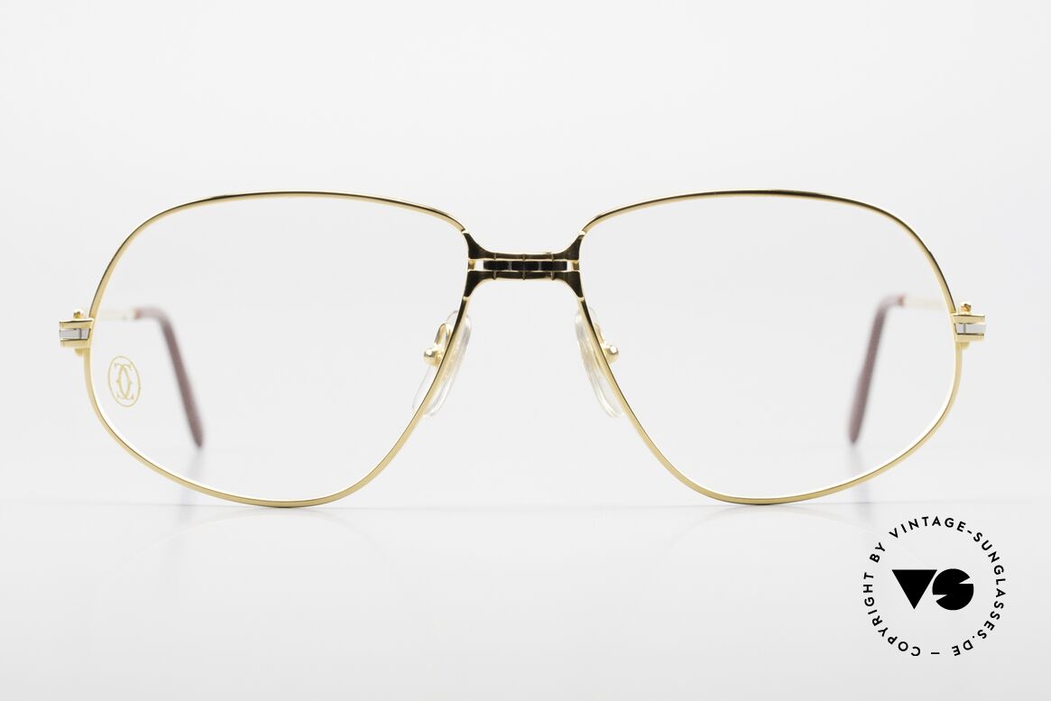 Cartier Panthere G.M. - L 80er Luxus Vintage Brille, Cartier Panthère = der berühmte Panther von CARTIER, Passend für Herren