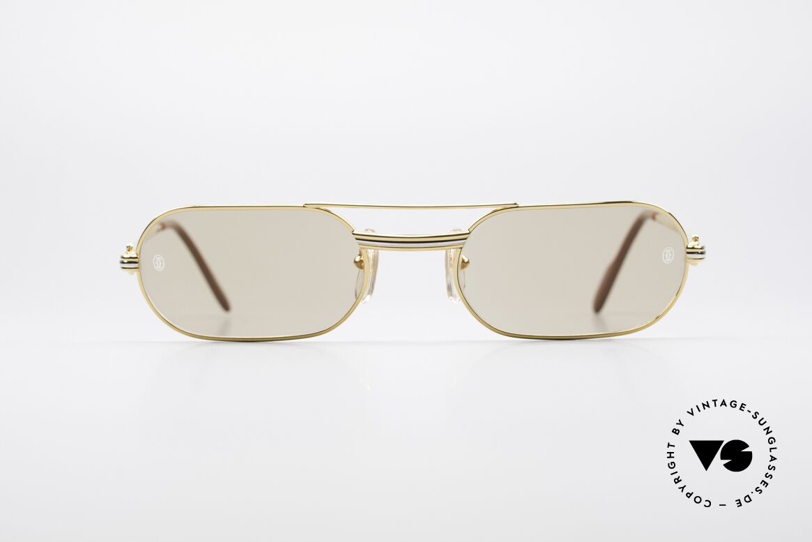 Cartier MUST LC - M Elton John Sonnenbrille, MUST: das erste Modell der Lunettes Collection '83, Passend für Herren