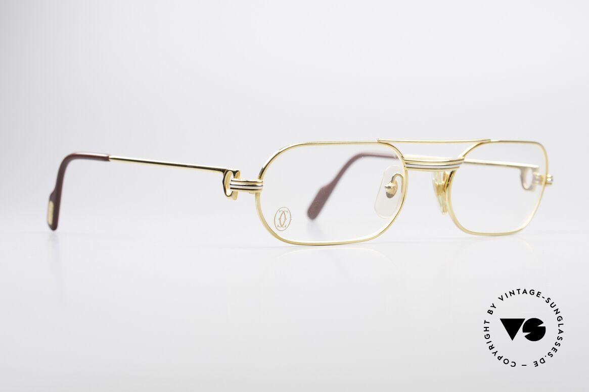 Cartier MUST LC - M Elton John Vintage Brille, getragen von Elton John (Video "I'm still standing"), Passend für Herren